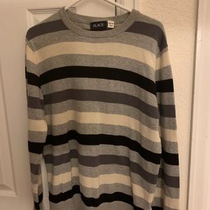 The a children’s Place striped  sweater. SZ 16